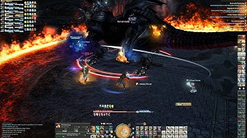 Final Fantasy XIV A Realm Reborn Ultima Weapon Hard Mode Dragoon Gameplay Attempt 3 of 6