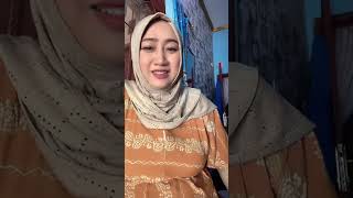 Beautiful hijab mother, 9 months pregnant, so sweet, makes you adorable