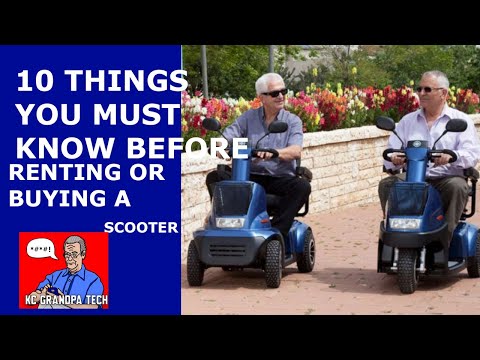 Video: Noleggia uno scooter per la mobilità / ECV per le tue vacanze