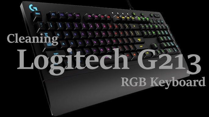 Logitech G213 Prodigy RGB Wired Gaming Keyboard