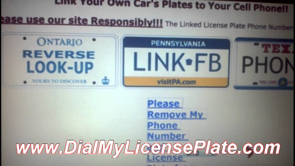 reverse license plate lookup