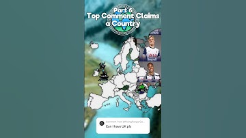 Top Comment Claims a Country Part 6 | #geography #map #mapchart #mapper #mappers #mapping #europe