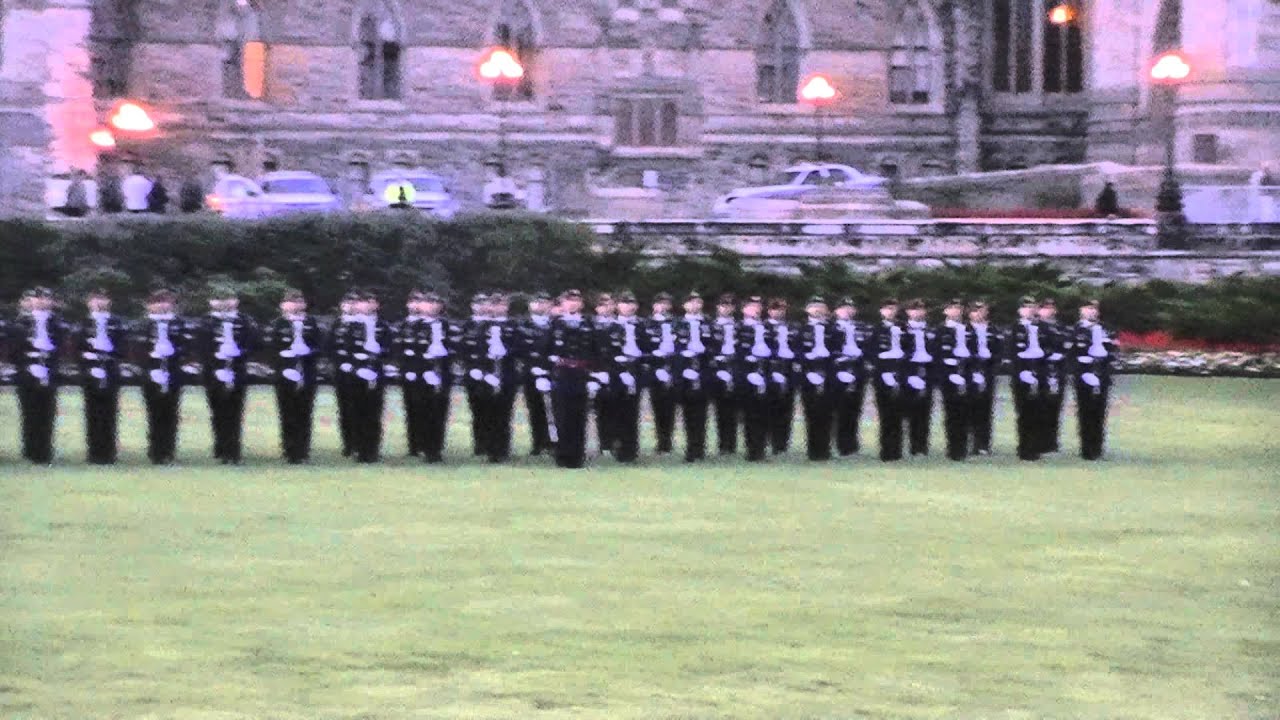 Sunset Ceremony-100th. Anniversary-P.P.L.C.I & The Royal 22nd. Reg.-2014-Canadian National Anthem