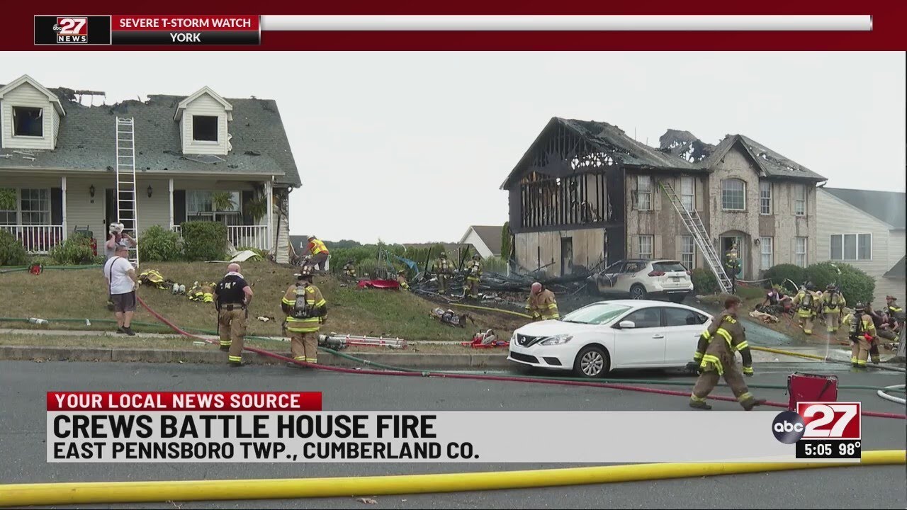 Two homes suffer heavy damage during third alarm fire in East Pennsboro ...