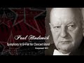 Paul Hindemith. Symphony in B–flat for Concert Band