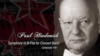 Paul Hindemith. Symphony in B–flat for Concert Band