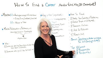 How to Find a Career Mentor and Why It