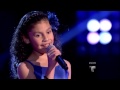 Abril Cisneros canta "La de la mochila azul" en La Voz Kids