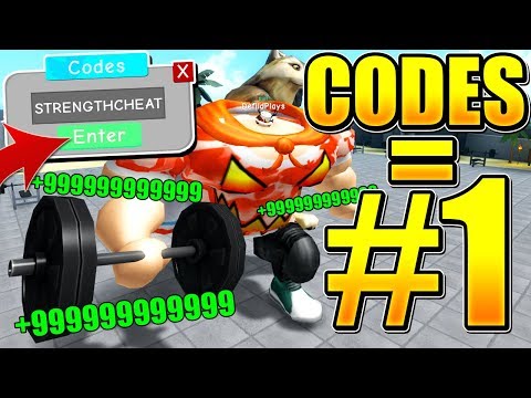 Secret Codes Made Me The Strongest Player In Roblox Weight Lifting