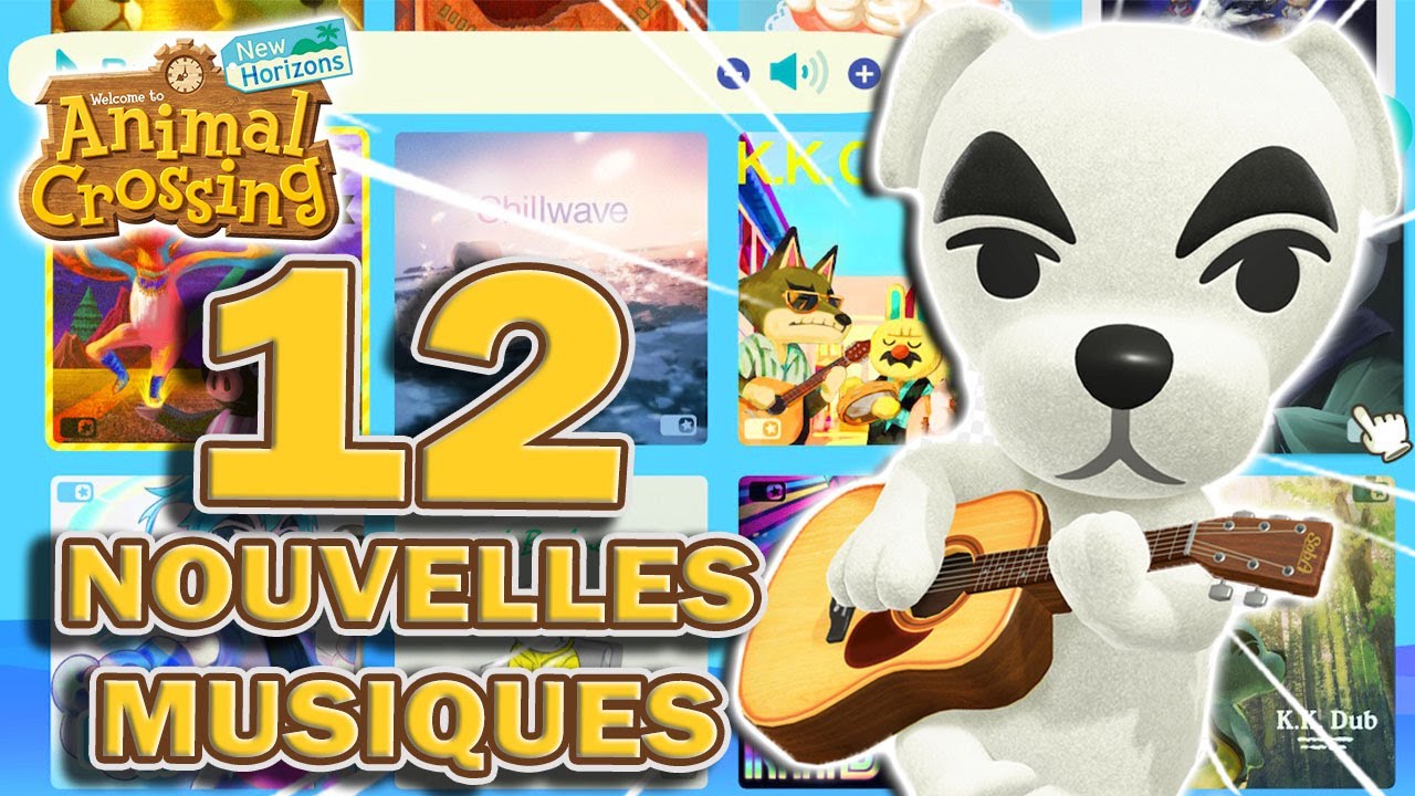 Liste Musique Kéké Animal Crossing New Horizon