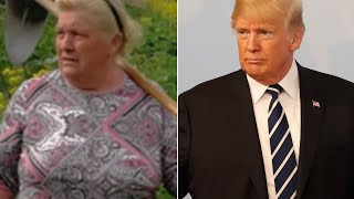 Picture of Woman Who Resembles Donald Trump Goes Viral