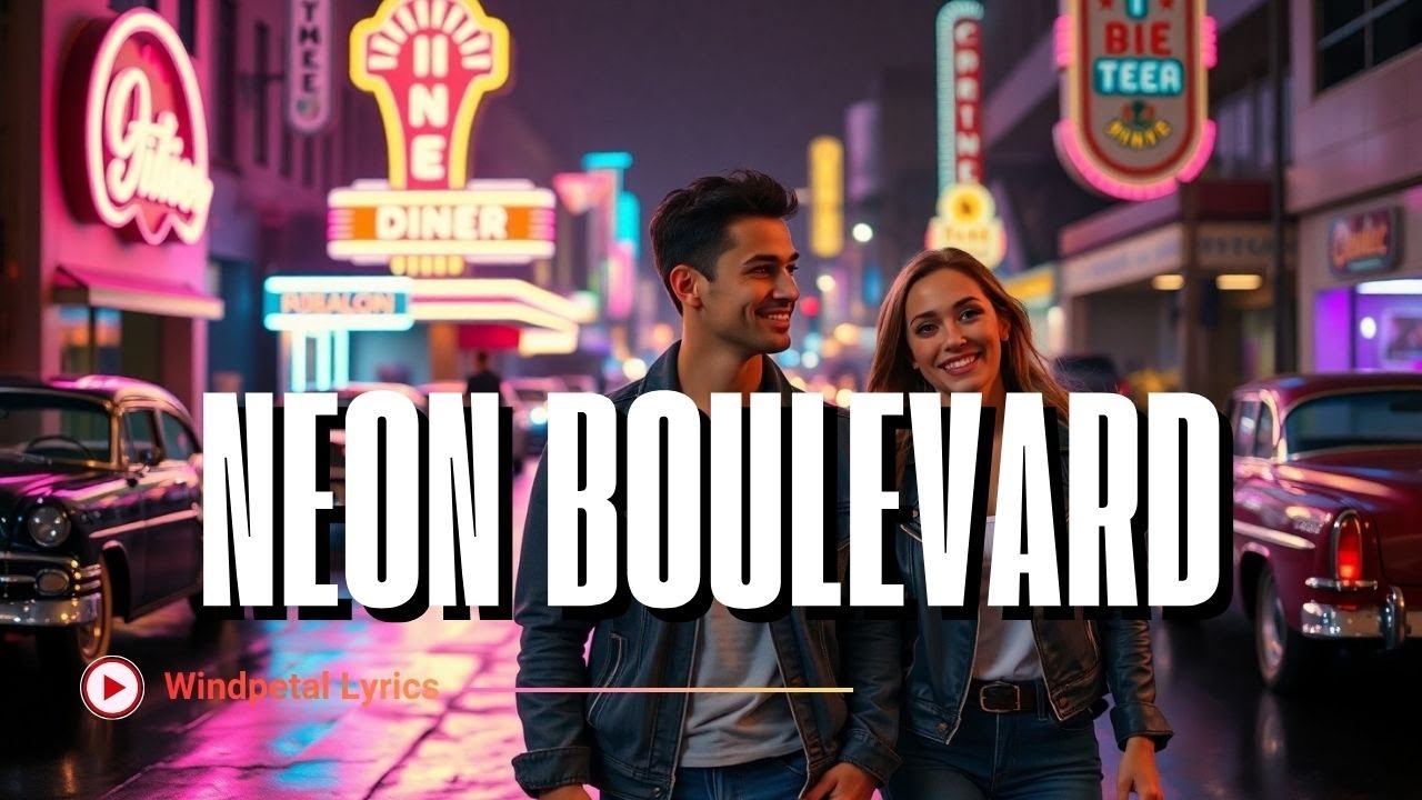 Neon Boulevard ✨ — A Nostalgic 80s Dream of Love, Lights, and Forever Youth
