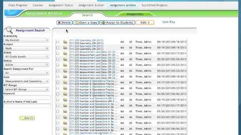 Compass- Assigment archive
