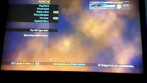 Mw2 numb v2 mod menu