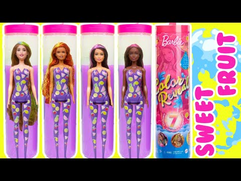 Barbie Color Reveal Scented Sweet Fruit Series UNBOXING