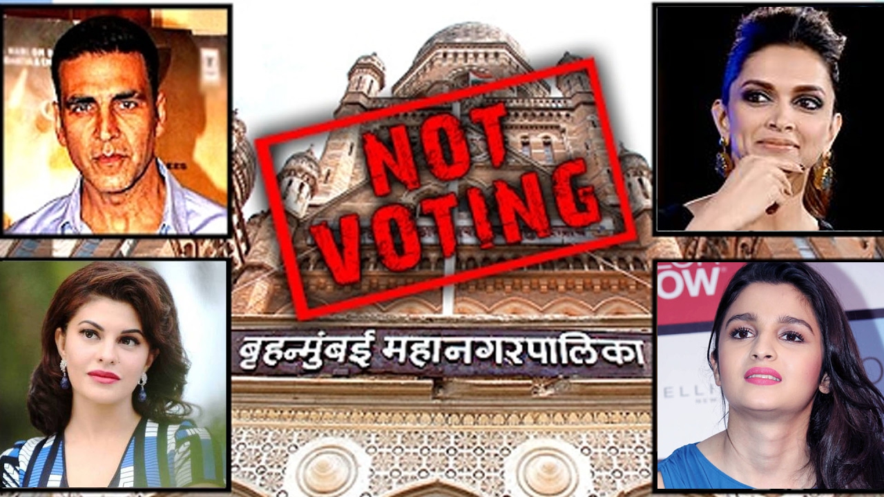 Bollywood Celebs Who Cannot Vote In BMC Elections 2017 | Akshay Kumar , Deepika Padukone