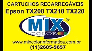 CARTUCHOS RECARREGAVEIS TX220 TX210 TX200