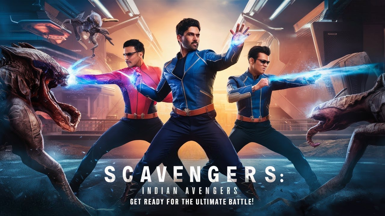 CGI VFX Sci-Fi Animated Short Film: Scavengers - Indian Avengers | OFFICIAL TRAILER