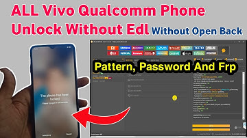 All Vivo Qualcomm Phone Unlock Pattern Password Without Open Back | How To Unlock Vivo In Fastboot
