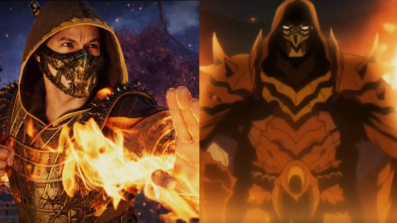 Scorpion - All Fight Scenes | Mortal Kombat (Full Compilation)