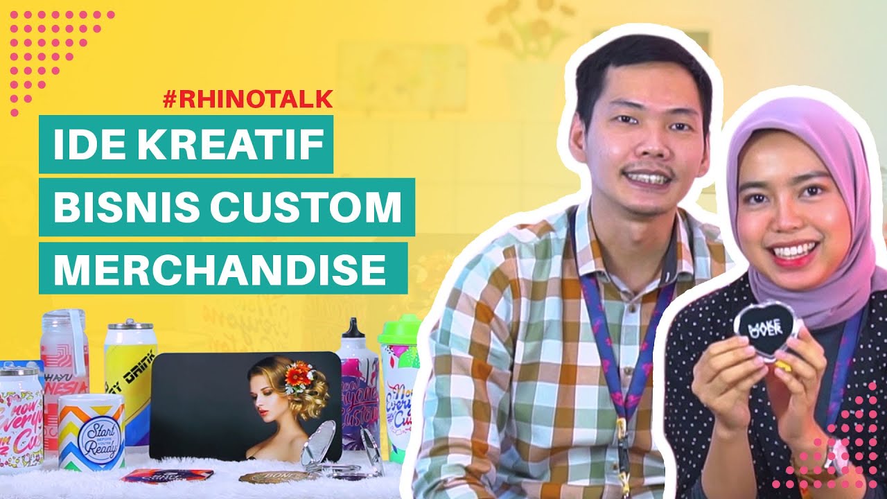 IDE KREATIF BISNIS CUSTOM MERCHANDISE | Rhinotalks Ep. 51