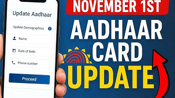 Aadhar Card Update | Name, DOB, Phone Number Update From Mobile | #telugutechadvisor