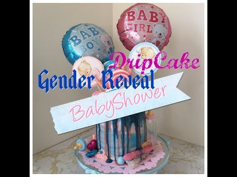 Babyshower Gender Reveal Cake Boy Or Girl Youtube Babyshower Gender Reveal Cake Boy Or Girl Youtube