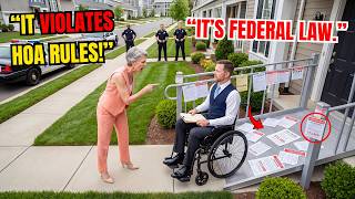 HOA Board Fined Me $12,000 for a Wheelchair Ramp — Until They Found Out I Was a Federal ADA Attorney