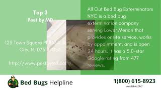 Top 3 Bed Bug Removal in Lower Merion