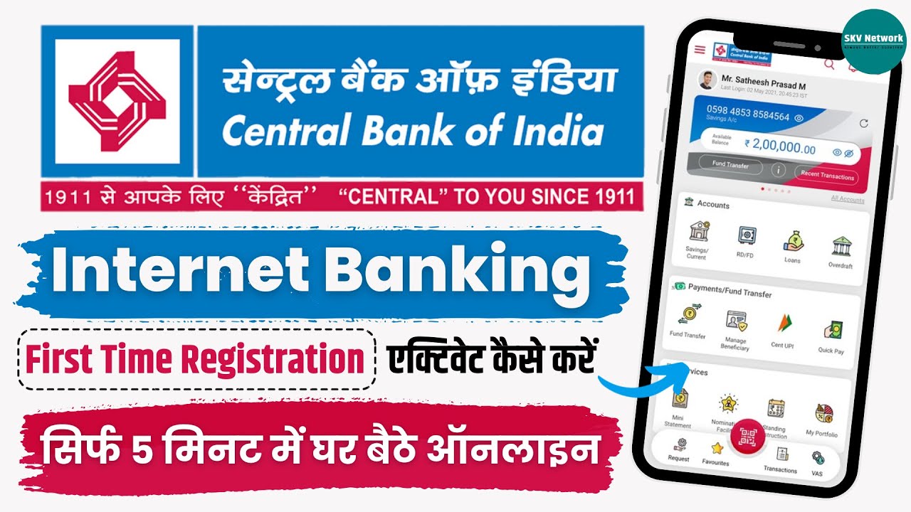 Serene Central Bank Of India Net Banking Login View in 4K Serene Central Bank Of India Net Banking Login View in 4K