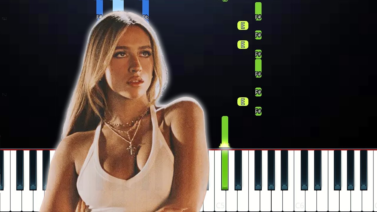 Tate McRae - TIT FOR TAT (Piano Tutorial)