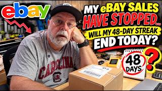 My eBay Sales Have STOPPED… Will My 48 Day Sales Streak END Today