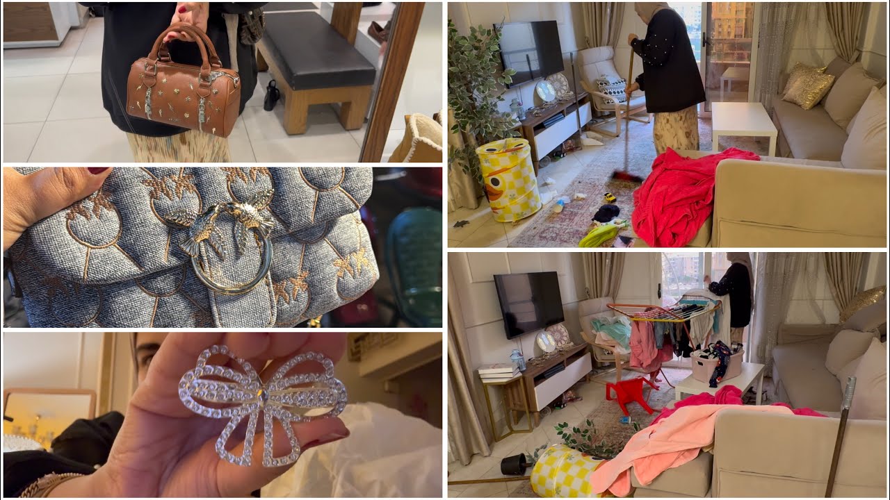 رجعت من بيت اهلي علي طلبات سي سيد 😳|مشتريات العيد 🎀إطعام 🪴