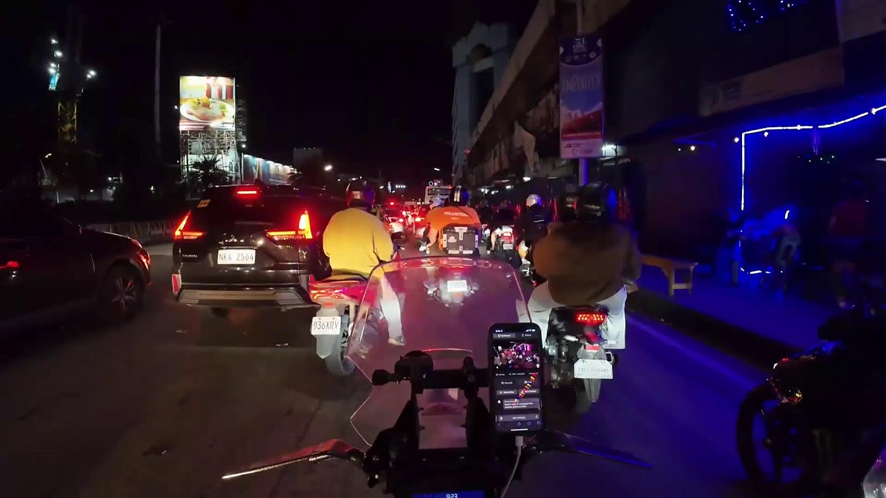 Driving In Manila At Night