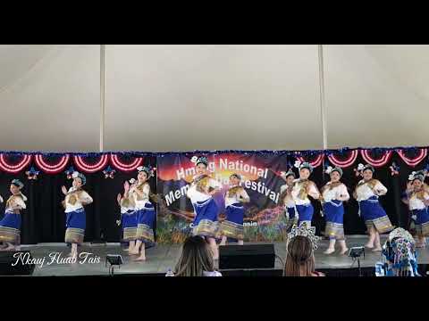 Learn The Cute Hmong Dance: Nkauj Huab Tais & David Yang's Song