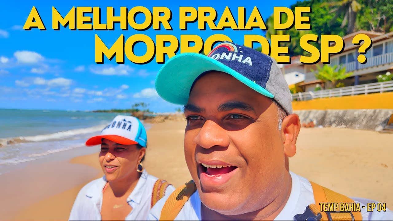 FOI DIFÍCIL ESCOLHER A PRAIA MAIS LINDA DE MORRO DE SP !