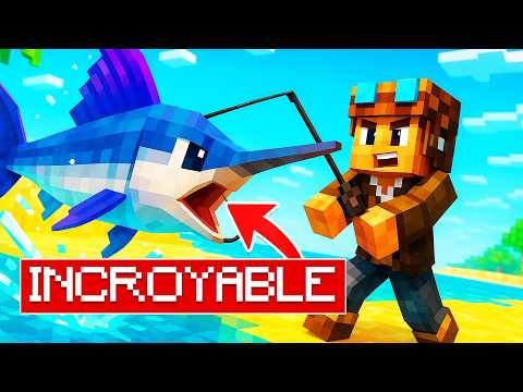 J'AI AJOUTÉ L'EXPERIENCE DE PÊCHE ULTIME DANS MINECRAFT !!