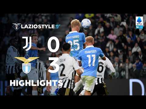 📽️ HIGHLIGHTS | SERIE A ENILIVE, JUVENTUS-LAZIO 0-3