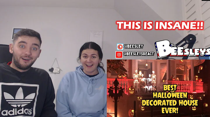 British Couple Reacts to The BEST Halloween Decora...