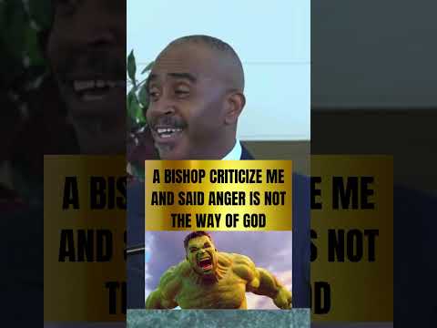 Pastor Gino Jennings - A bishop Criticize Me And Said Anger Is Not The Way Of God