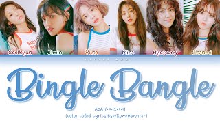 AOA (에이오에이) - Bingle Bangle Sub Español (Color Coded Letra Esp/Rom/Han/가사)