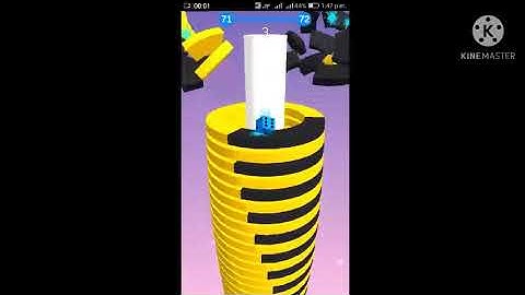 STACK BALL KING GAMEPLAY#6 PLEASE LIKE AND SUBSCRIBE MY YOUTUBE CHANNEL.