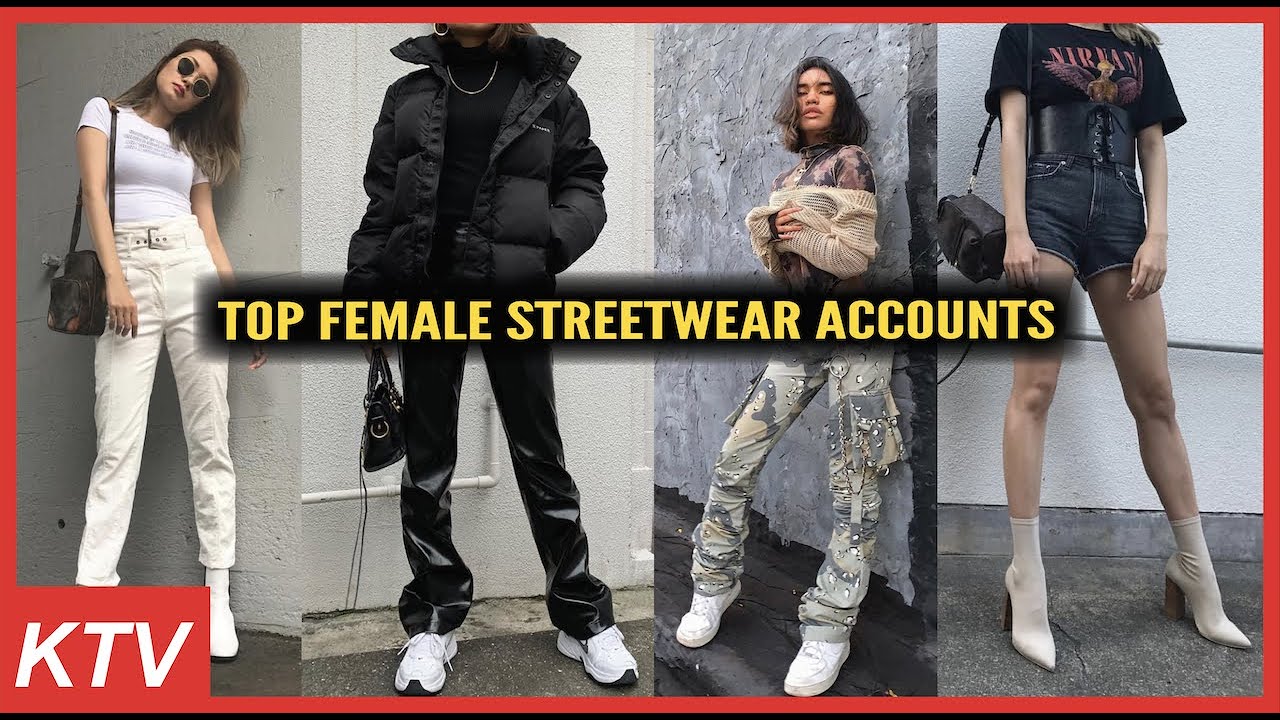 My Favorite WOMENS STREETWEAR Accounts (p.2) - YouTube