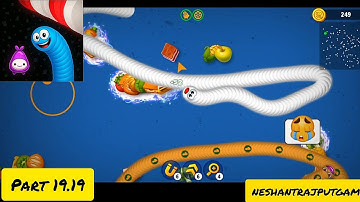Worms Zone .io Hungry Snake gameplay walkthrough part 19.19 #snake #snakewormazone #games #gameplay