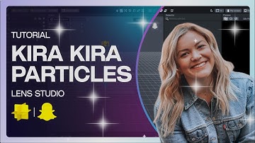 Kira Kira Sparkles / Particles - Lens Studio Tutorial | Create your own snapchat filter