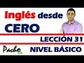 Curso inglés | Lección 31 - Modal WOULD en todas sus formas - Diferencia Can y Should.