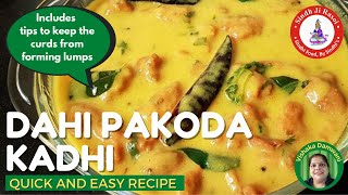Sindhi Dahi Kadhi Pakora Recipe in Sindhi (Eng Subtitles) Kadhi Pakora Recipe | Sindhi Lunch Recipes screenshot 3