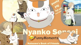 Nyanko Sensei Funny Moments🤣🤣 | Natsume's Book of Friends #anime #natsume #natsumebookoffriends