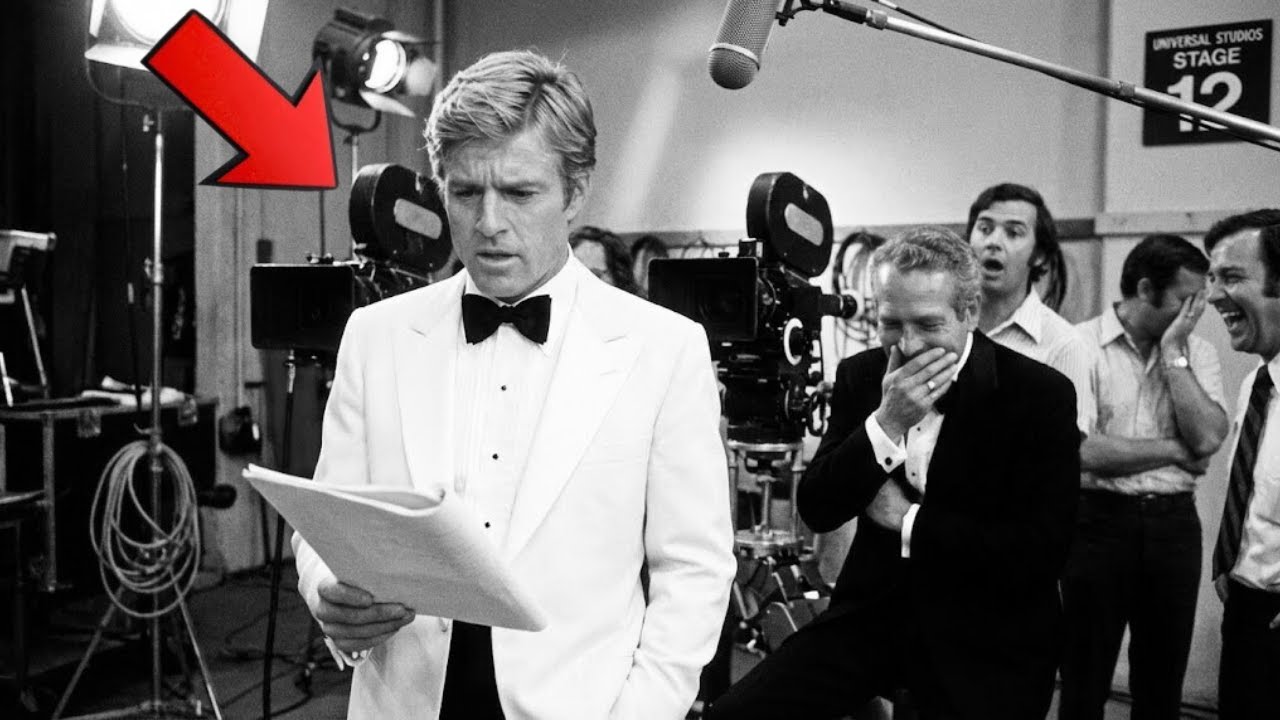 Newman REPLACED Redford's script with THIS — when Redford read it out loud, the crew LOST IT