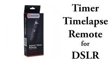 Neewer EZB (Timelapse) Timer remote